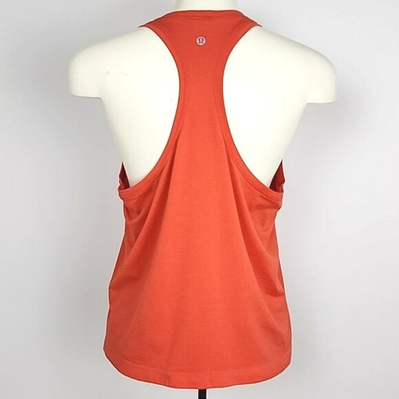 Lululemon Swiftly Tech Racerback Tank Top 2.0 Race Length Autumn Red Size 12 - Picture 7 of 15